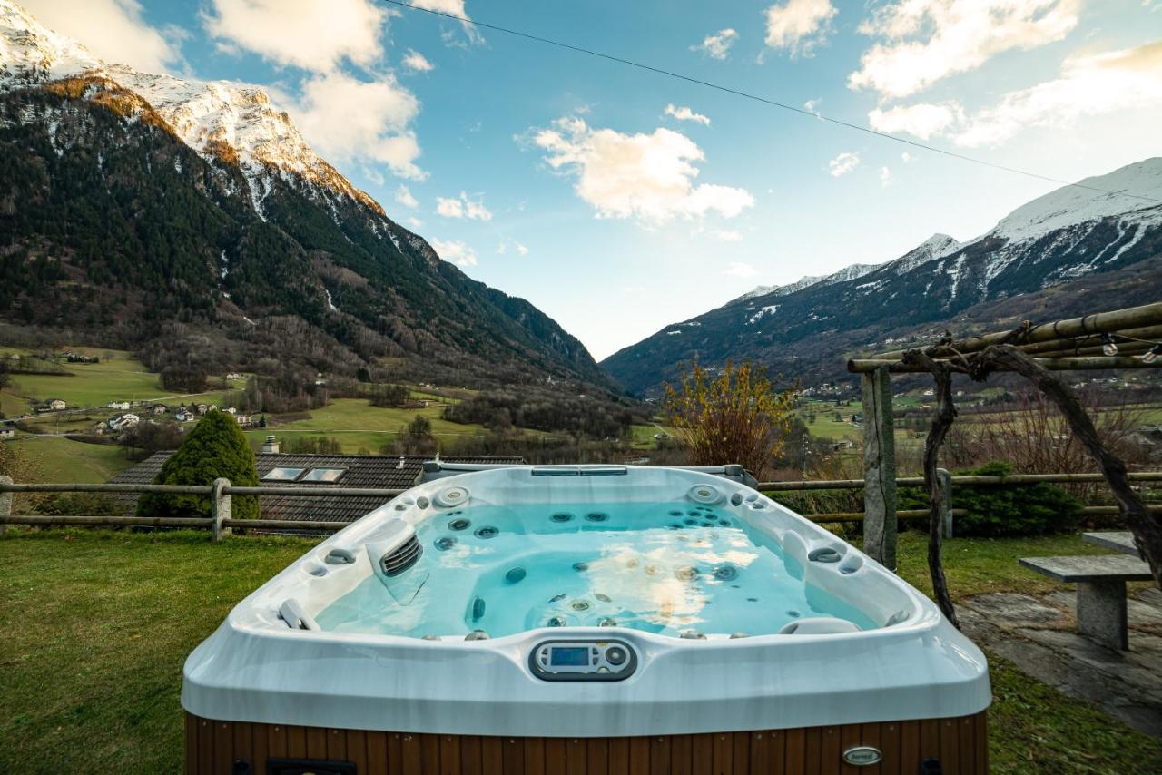 Villa Modern Charme Studio In Chalet à Ponto Valentino Extérieur photo